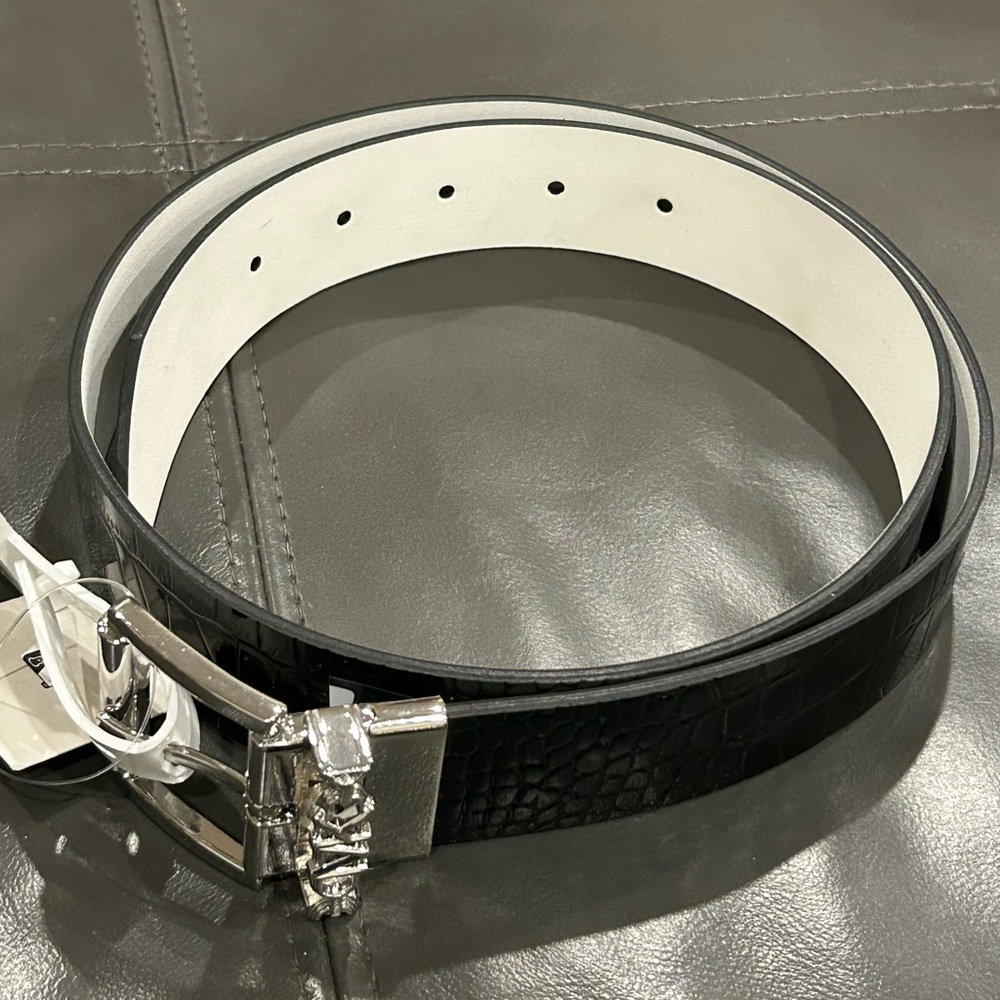 Michael Kors Black and White Belt